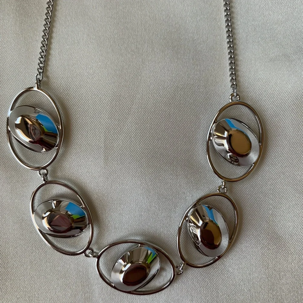 Swarovski Crystal, In Rotation Necklace - Picture 4 of 9